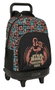 Safta Sac à dos avec roues compactes extractibles 33x45x22cm