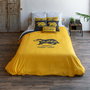 Housse de Couette Harry Potter Hufflepuff Values Jaune Multicouleur 175 Fils 220 x 220 cm Lit 2 persones