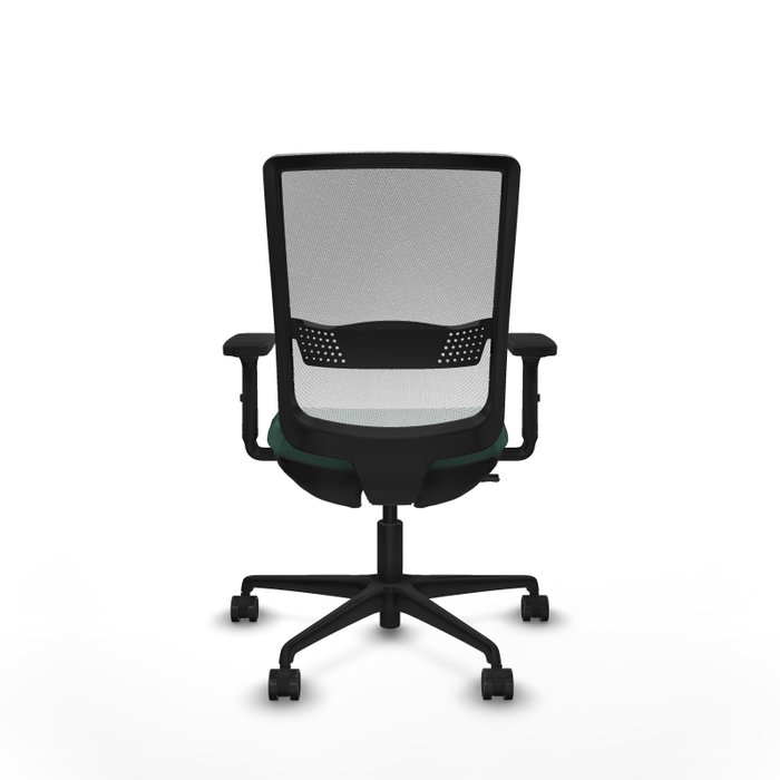 PIQUERAS Y CRESPO Chaise Haches Synchrone/Traslack Vert foncé/Blanc, Base nylon noir, Accoudoirs 2D, Sans appui-tête, Roulettes 65mm nylon PIQUERAS Y CRESPO Chaise Haches Synchrone/Traslack Vert foncé/Blanc, Base nylon noir, Accoudoirs 2D, Sans appui-tête, Roulettes 65mm nylon