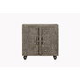 Buffet Home ESPRIT Gris Marron Clair Bois 91,5 x 40 x 90 cm