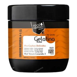 Real Natura Gelatina Pro-Cachos Definidos 500ml