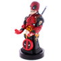 EXQUISITE GAMING Support Chargeur Figurine Cable Guy Deadpool Zombie Marvel 20 cm, Compatible PS5 DualSense, Xbox Series et iPhone