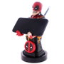 EXQUISITE GAMING Support Chargeur Figurine Cable Guy Deadpool Zombie Marvel 20 cm, Compatible PS5 DualSense, Xbox Series et iPhone