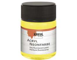 Kreul Peinture acrylique néon jaune 50ml