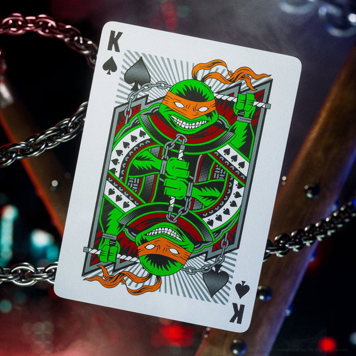 Tortues Ninja jeu de cartes à jouer