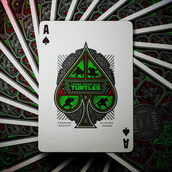 Tortues Ninja jeu de cartes à jouer