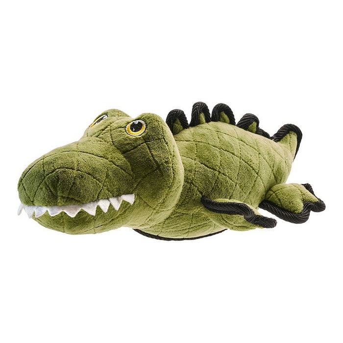 Jouet pour chien en peluche Hunter Tough Vert Polyester Crocodile 38 cm 27 cm Jouet pour chien en peluche Hunter Tough Vert Polyester Crocodile 38 cm 27 cm