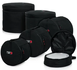 Gator Jeu de 5 housses rembourrées pour batterie acoustique standard