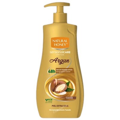 Natural Honey Argan Elixir Lotion pour le corps avec distributeur Natural Honey Argan Elixir Lotion pour le corps avec distributeur