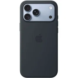 Apple Coque en silicone avec MagSafe pour iPhone 18 Pro Max - Bleu nuit