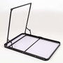 Color Baby Mesa de camping pliante Aktive en acier couleur bambou, dimensions 80x60x67 cm