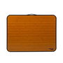 Color Baby Mesa de camping pliante Aktive en acier couleur bambou, dimensions 80x60x67 cm