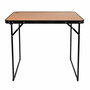 Table Piable Aktive De Camping Bambou 80 x 60 x 67 cm