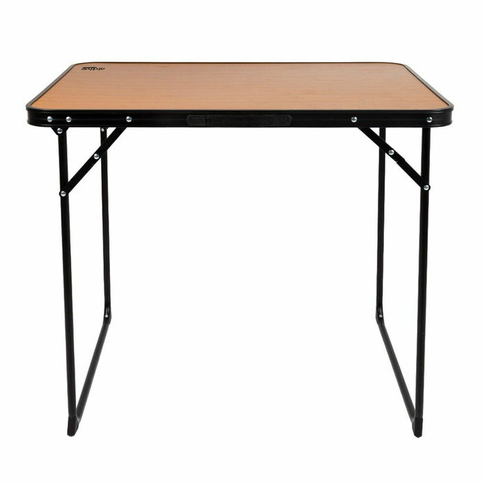 Table Piable Aktive De Camping Bambou 80 x 60 x 67 cm