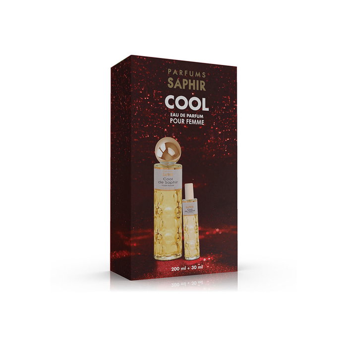 Parfums Saphir LOT COOL Eau de Parfum Femme 200 ml + 30 ml