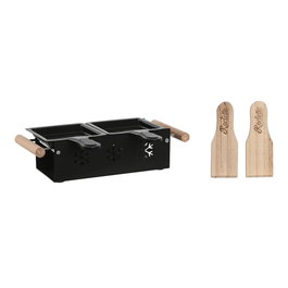 Raclette Home ESPRIT Raclette Noir 25 x 10 x 6 cm