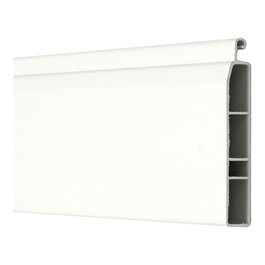 Micel Lama finale de volet roulant PR24 blanc PVC 52 mm x 2 m pour lames de 39 mm