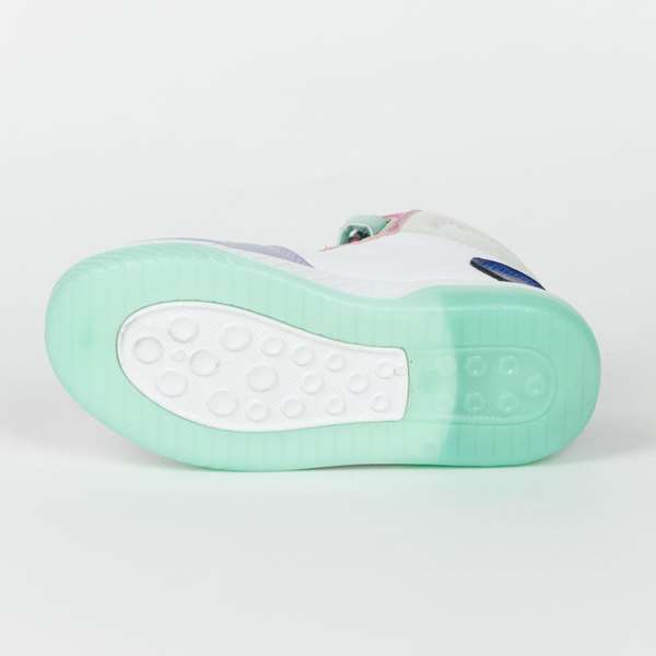 Cerdá T031 - Chaussure de sport fille avec lumières LED, semelle PVC, pointure 31, blanc