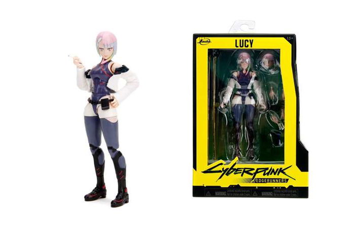 Smoby Figura Cyber Punk Lucy 15 cm - Figurine articulée avec accessoires - Version espagnole/portugaise Smoby Figura Cyber Punk Lucy 15 cm - Figurine articulée avec accessoires - Version espagnole/portugaise
