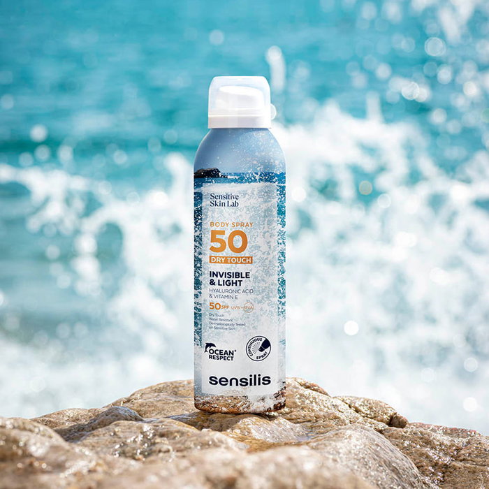 Sensilis Spray Corporel Invisible & Léger SPF50+ 200 ml