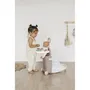 Smoby Valise Nurserie 3 en 1 Baby Nurse - Lit et chaise haute pour poupon jusqu'à 42 cm - Beige, rose, blanc