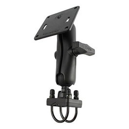 RAM Mounts Support Double U-Bolt avec Plaque VESA 75x75mm pour Rails 1 à 1.25 pouces