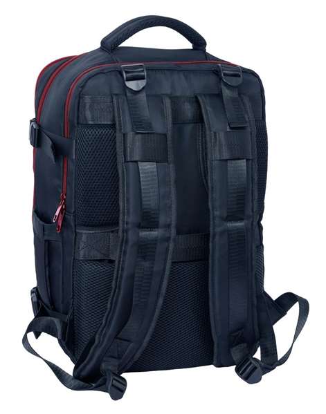 Safta Mochila de voyage cabine portable 15,6 pouces F.C. Barcelona bleu marine 29 x 44 x 19 cm