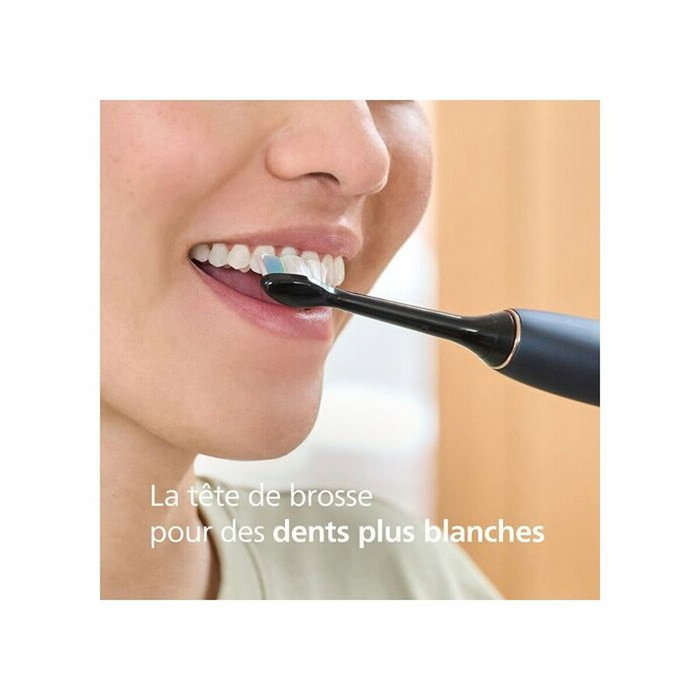Philips Sonicare W2 Optimal White HX6066/88 Noir - Lot de 6 Philips Sonicare W2 Optimal White HX6066/88 Noir - Lot de 6