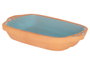 La Dehesa Cazuela en terre cuite rectangulaire avec anses 23 cm Turquoise (Set de 8)