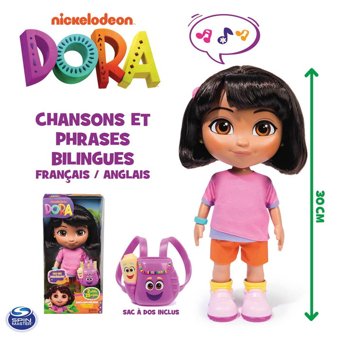 Spin Master Poupée Dora - Chante et explore
