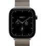 Apple Watch Series 12 - 46mm - Titane Naturel - Bracelet Milanese Loop Naturel - M/L
