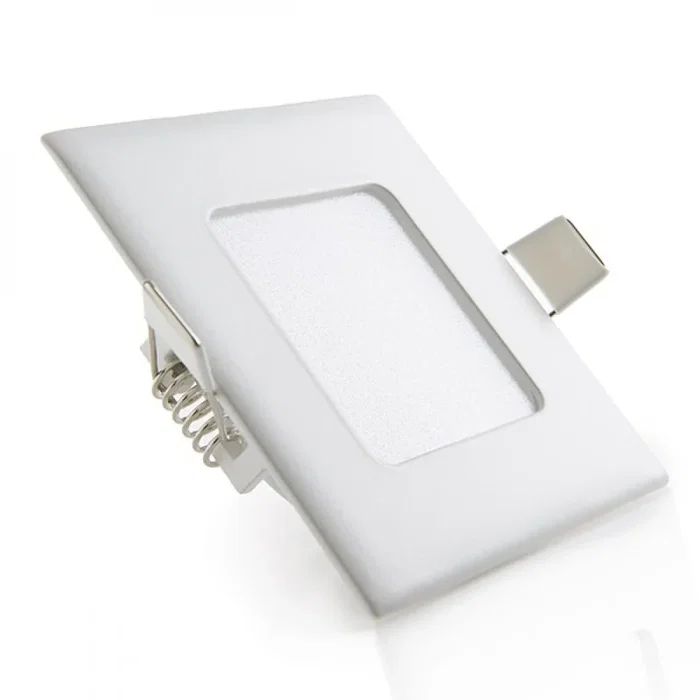 Greenice Plaque LED Carrée 3W 300Lm 6000K Blanco Frío Greenice Plaque LED Carrée 3W 300Lm 6000K Blanco Frío