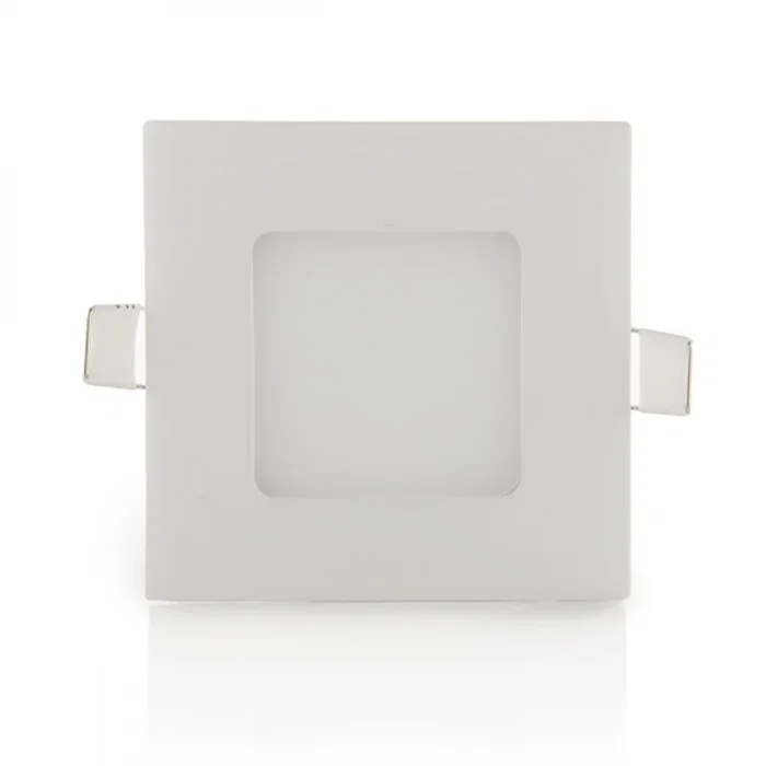 Greenice Plaque LED Carrée 3W 300Lm 6000K Blanco Frío Greenice Plaque LED Carrée 3W 300Lm 6000K Blanco Frío