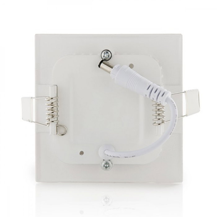 Greenice Panneau LED carré 3 W Blanco Frío 300 lm 6 000 K 85x85mm