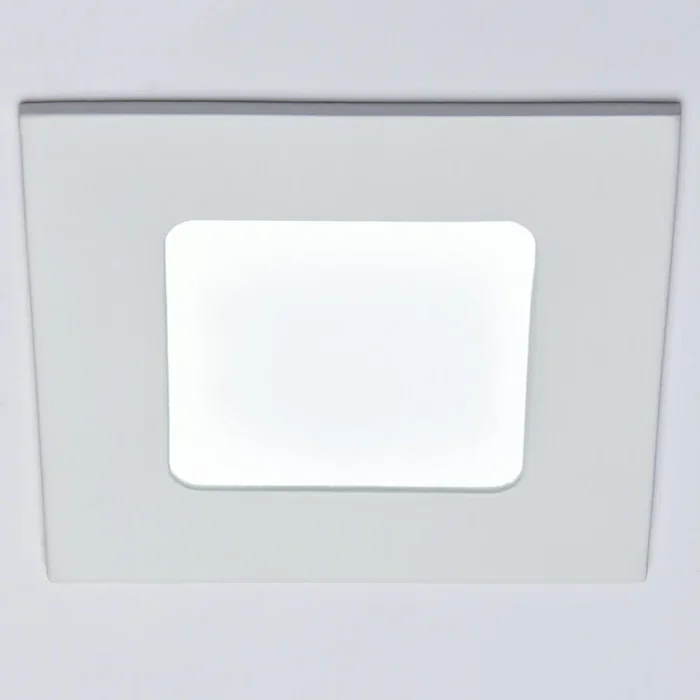 Greenice Plaque LED Carrée 3W 300Lm 6000K Blanco Frío Greenice Plaque LED Carrée 3W 300Lm 6000K Blanco Frío