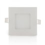 Greenice Panneau LED carré 3 W Blanco Frío 300 lm 6 000 K 85x85mm