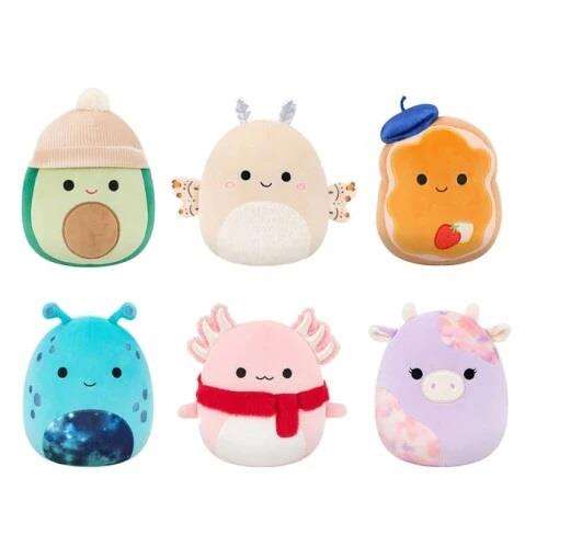 Jazwares Squishmallows Peluche 20 cm - Modèles assortis aléatoires - Jouet doudou dès 3 ans
