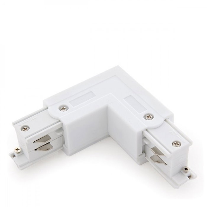 Connecteur L Triphasé Blanc Connecteur L Triphasé Blanc