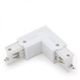 Connecteur L Triphasé Blanc