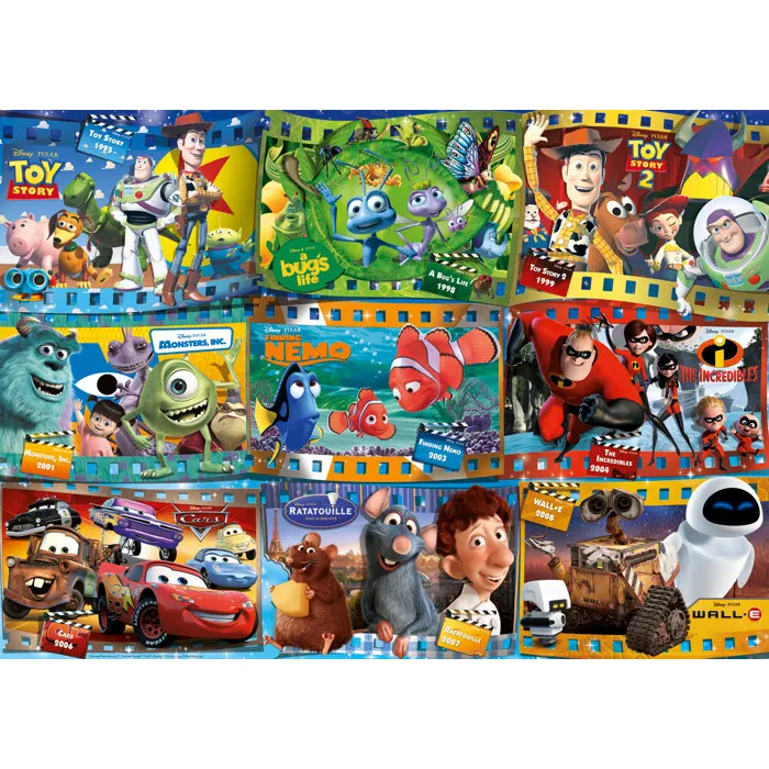 Ravensburger 12000298 - Puzzle Adulte 1000 Pièces - Les Films Disney Pixar - Dès 14 Ans - Qualité Supérieure Ravensburger 12000298 - Puzzle Adulte 1000 Pièces - Les Films Disney Pixar - Dès 14 Ans - Qualité Supérieure