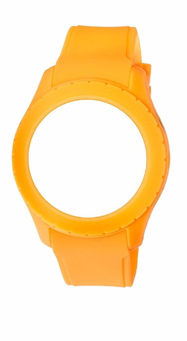 Watxandco Bracelet en Silicone Orange 49mm Watxandco Bracelet en Silicone Orange 49mm