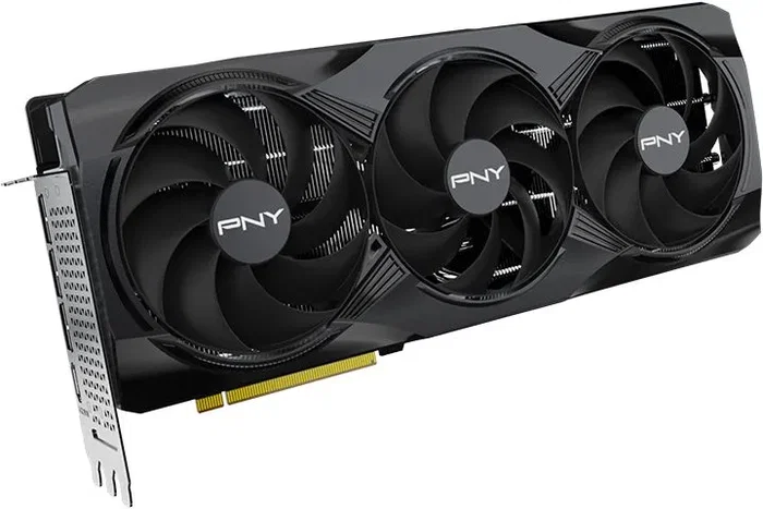 PNY Carte graphique GeForce RTX 5080 16 Go GDDR7 avec refroidissement Triple Fan, technologie DLSS 4 et architecture NVIDIA Blackwell