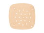 Kinvara Lot de 50 revêtements carrés pour friteuse à air 21,5 x 0,5 x 22 cm papier marron (Set de 48)