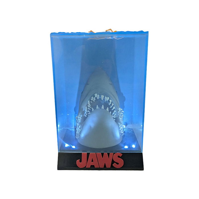 Sd toys Figurine Poster 3D Jaws Édition 50ème Anniversaire avec Lumière LED Sd toys Figurine Poster 3D Jaws Édition 50ème Anniversaire avec Lumière LED