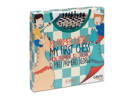 Cayro - Mon premier jeu d'échecs pour enfants de 4 à 6 ans - Dimensions 32x29x6 cm - Pièces en plastique - Jeu en espagnol, anglais, français, italien, allemand, néerlandais