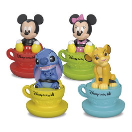 Clementoni - Jouet Rotatif Disney Baby avec Mickey, Minnie, Donald et Stitch - SDO17891 - Développe la Perception Spatiale et la Motricité - À partir de 12 Mois