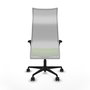 Piqueras y Crespo Chaise de Bureau Albacete Pistache et Blanc