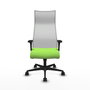 Piqueras y Crespo Chaise de Bureau Albacete Pistache et Blanc