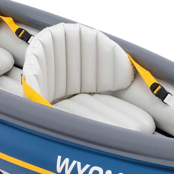 Intex Canoe gonflable Wyoming C2 2 personnes avec 2 pagaies et pompe incluses - 307 x 89 x 53 cm Intex Canoe gonflable Wyoming C2 2 personnes avec 2 pagaies et pompe incluses - 307 x 89 x 53 cm