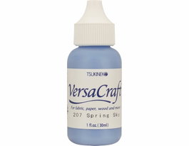 Tsukineko Versacraft Encre Textile Bleu Spring Sky 30ml